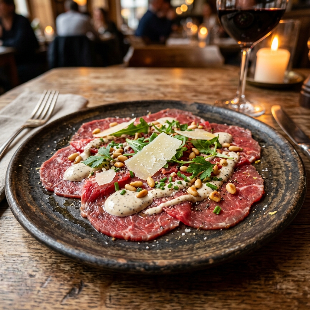 Ambachtelijke Carpaccio